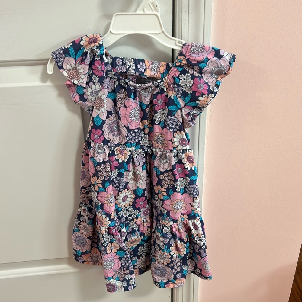 2T multicolor floral dress